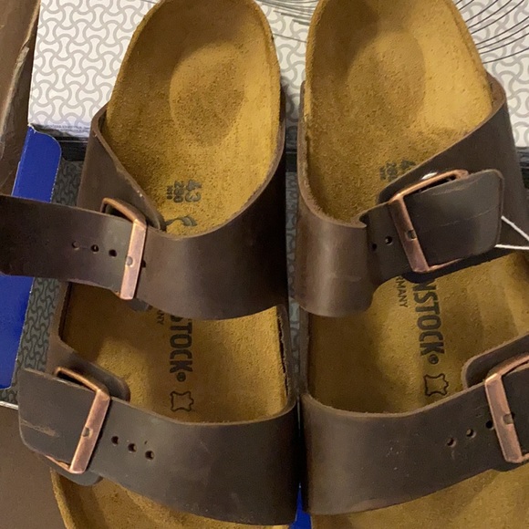 Birkenstock Arizona habana brown asst men’s u - Picture 7 of 8